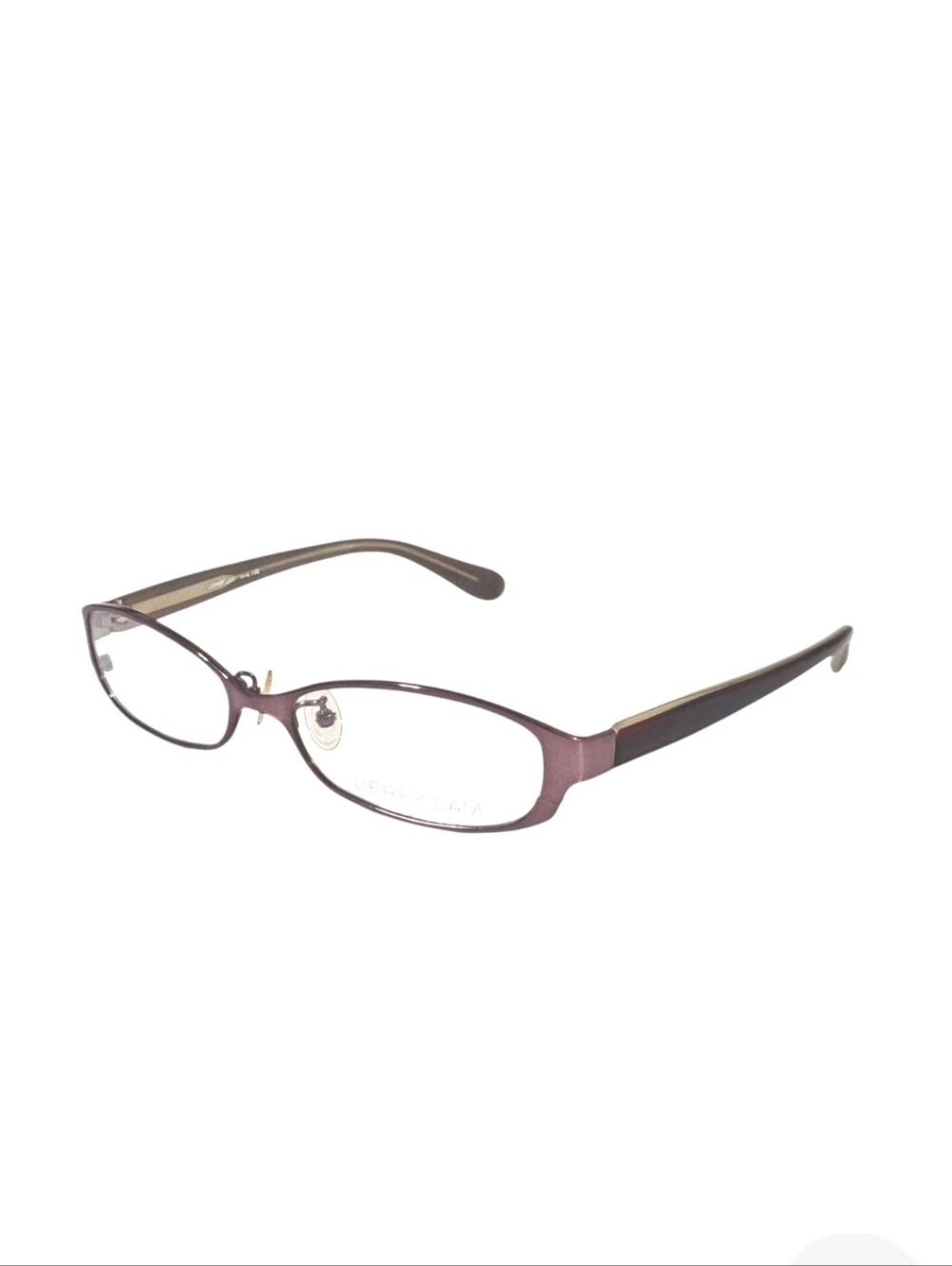 Derek Lam Eyeglass Frame Mod.105 Oval Red Titanium Women New